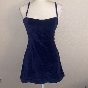 Urban Outfitters Corduroy/Velvet Mini Dress